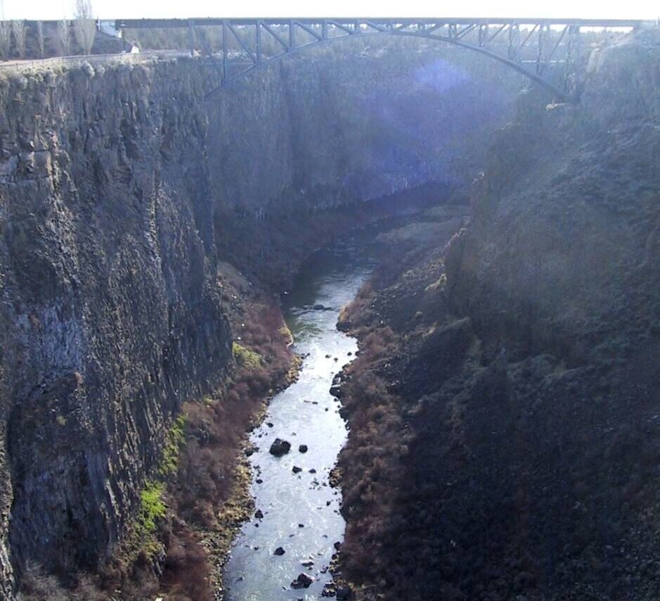 Bridge over Crooked River Gorge